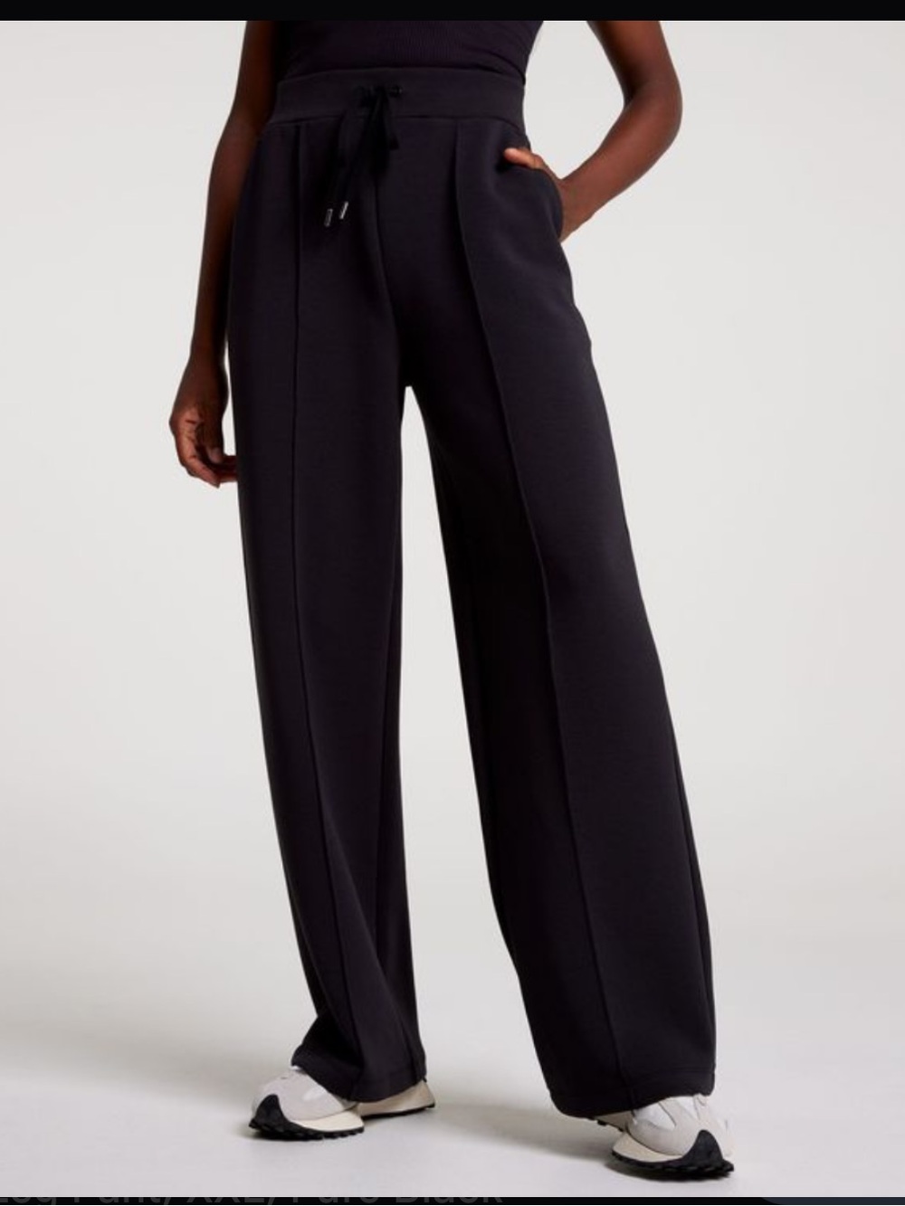 CALIA Soft Scuba Wide Leg Pant Pants Pure Black EUC Size M